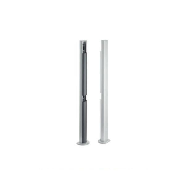 COPPIA COLONNINE CON BASE E SUPPORTO PER PULSANTIERE BENINCA' COL12N 9230003