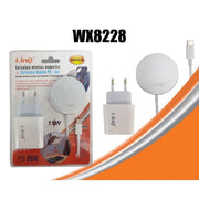 Trade Shop - Kit Caricabatterie Ad Induzione Wireless Magnetico 15w+caricatore Rete Tipo-c Wx8228 -