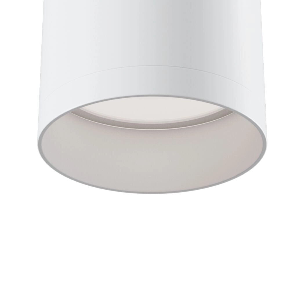 Plafoniera tecnica Maytoni Focus bianca alluminio GU10 6x13cm