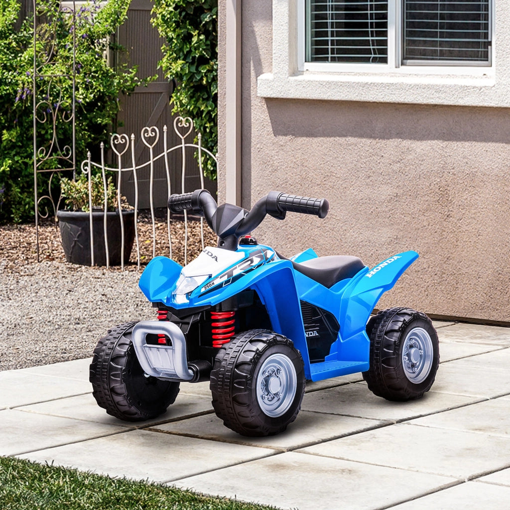 Quad elettrico per bambini con LED e clacson ¨C zephmum ¨C Blu