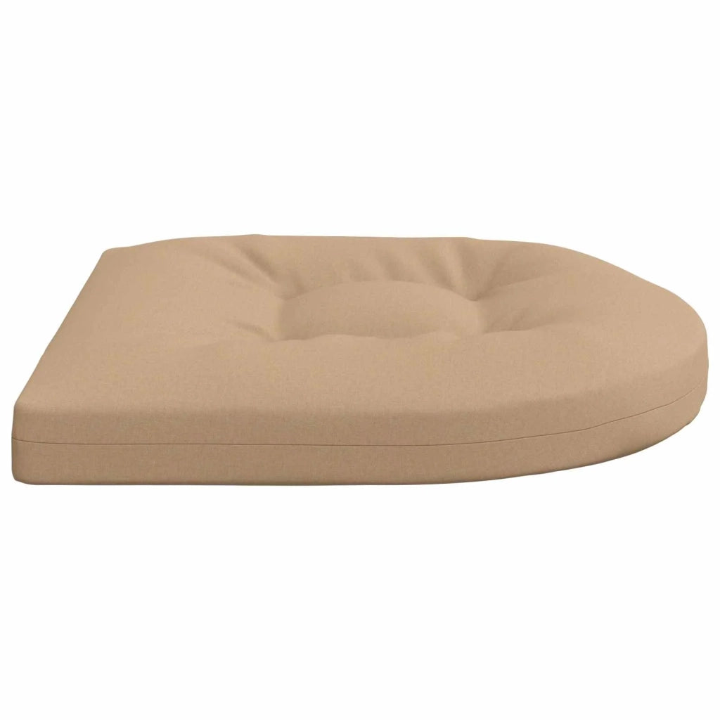 Cuscini per Sedia in 4 Pezzi 4 pz 100% Poliestere Sabbia 945314
