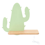 Applique Candellux Cactus verde/legno LED 4W 4000K