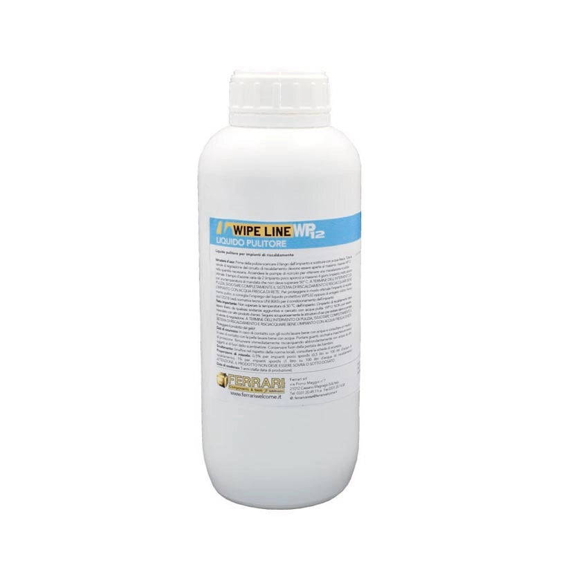 LIQUIDO PULITORE PER IMPIANTI DI RISCALDAMENTO HR- 1 Lt- FERRA- pezzi 1