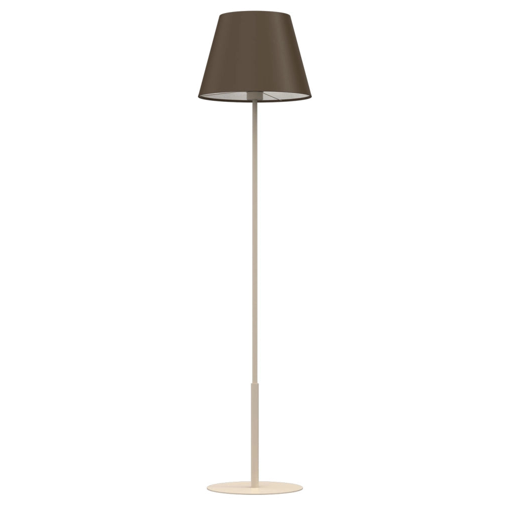 Lampada da terra Arden 1xE27 beige/marrone Luminex