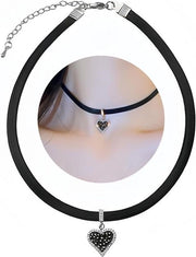 Collier in Cuoio PU in Stile Punk Gotico, Adattabile per Uomo e Donna