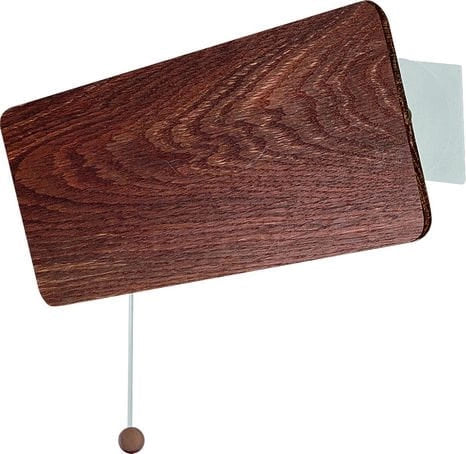 Nowodvorski OSLO applique legno scuro bianca E14 9700
