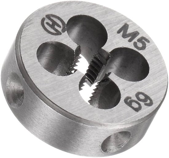 M5 x 0,8 Matrijs van Gereedschapsstaal Adattabile con Misurazione Metrica
