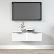Mobile a Parete Bianco 68x30x20 cm in Legno Multistrato 811394