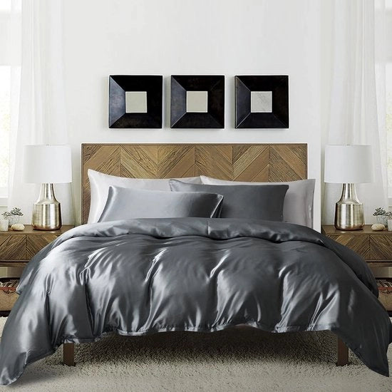 Set di copriletto e cuscini da letto - dekbedovertrer 220 x 240 cm e 2 cuscini 80 x 80 cm