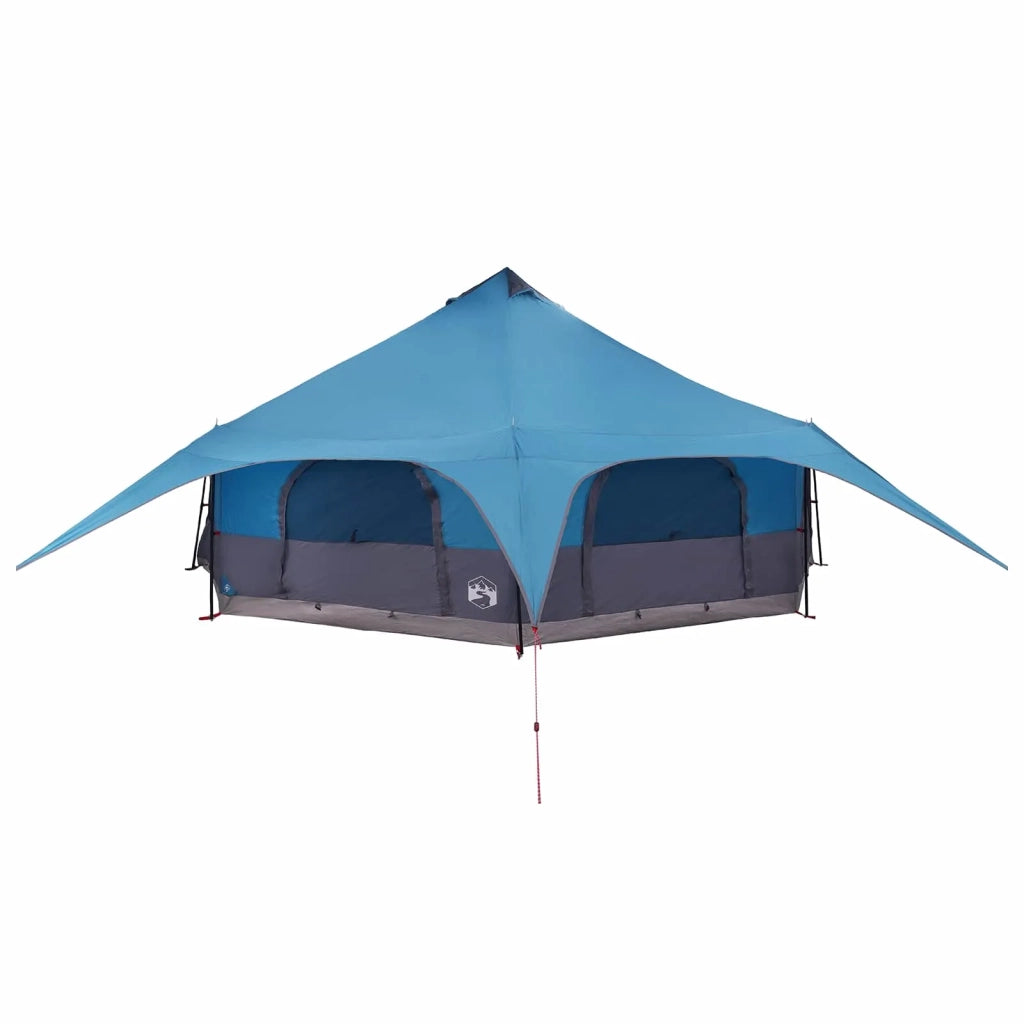 Tenda Familiare Blu 18 Persone