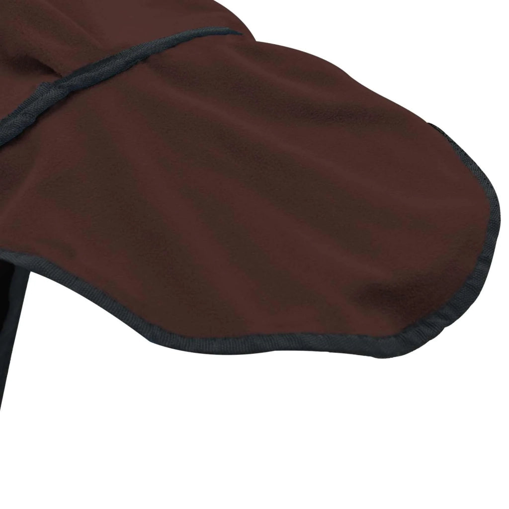 Coperta per Cavalli Marrone Scuro Completo 75 cm Poliestere 42013267