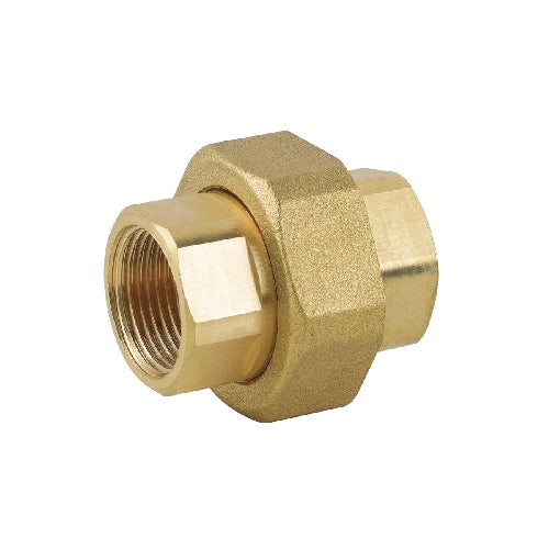 RACCORDO DIRITTO CON O-RING 3 PZ FF IN OTTONE GIALLO- 1/2- CAVAL- pezzi 1
