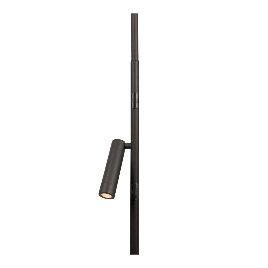 Lampada da terra LED nera CELESTE Lucide