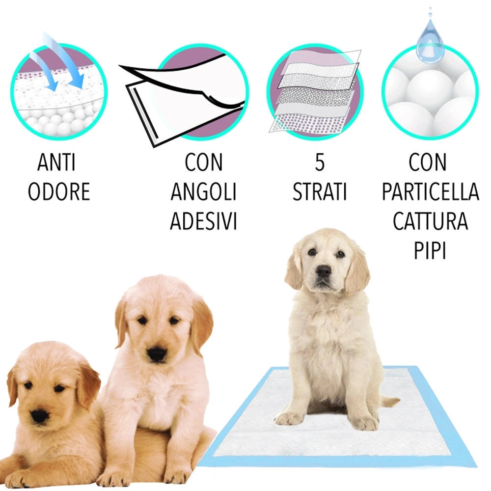 Trade Shop - Traversine Per Cani E Gatti Tappeti Assorbenti 60x90cm Miglior Prezzo Offerta -