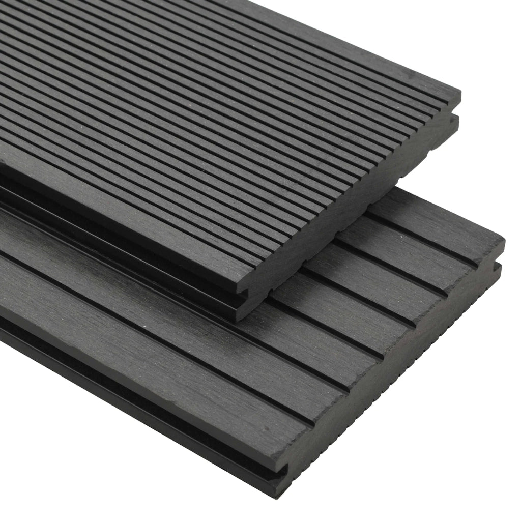 Tavola da decking 32 pcs Grigio WPC 3444765