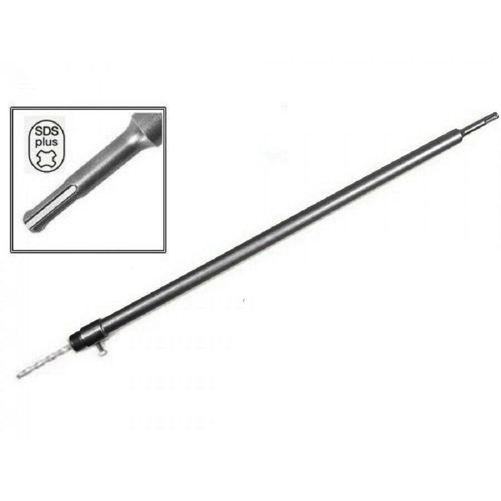 Trade Shop - Asta In Acciaio Per Fresa A Tazza Carotatrice Con Attacco Sds Max O Sds Plus Cm -   -sds Plus 100 Cm   -