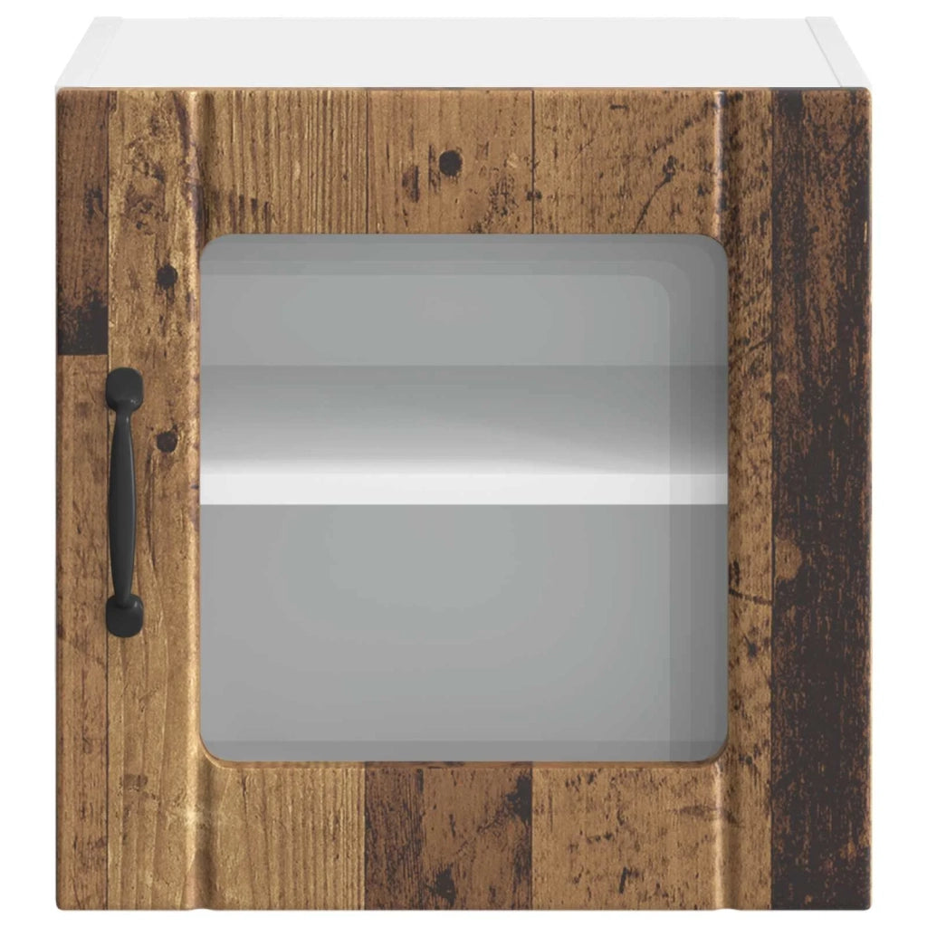 Pannello lavastoviglie Lucca 2 pcs Legno antico 40 x 31 x 40 cm 884851