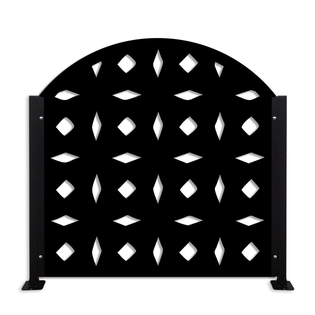 Ringhiera DEKOPLAST Curva mod. ARTHUR Colore: nero