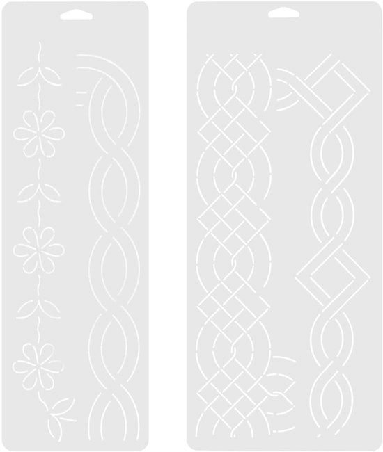 2 Set di Disegni per Quilts per Progetti Fai da Te