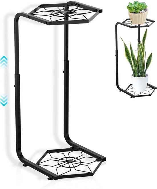 Pianta fissa per interni ed esterni - 2 livelli, regolabile - 213" 248" 283" - Piancata alta per giardino terrazzo balcone
