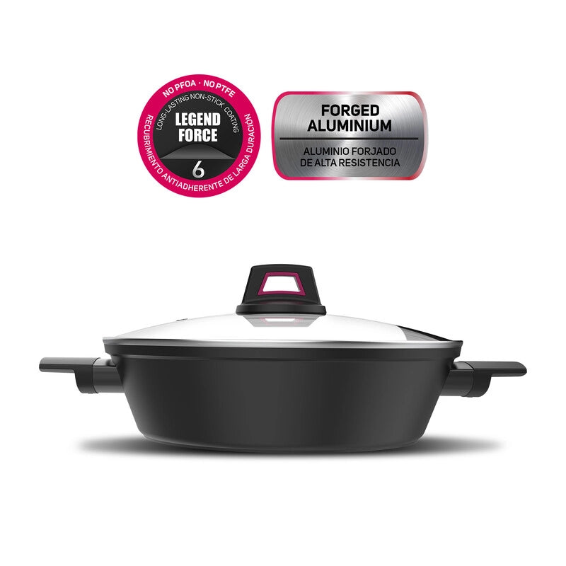 CASSERUOLA TAURUS KCK4028L D 28 CM CON COPERCHIO- 1,0 pz