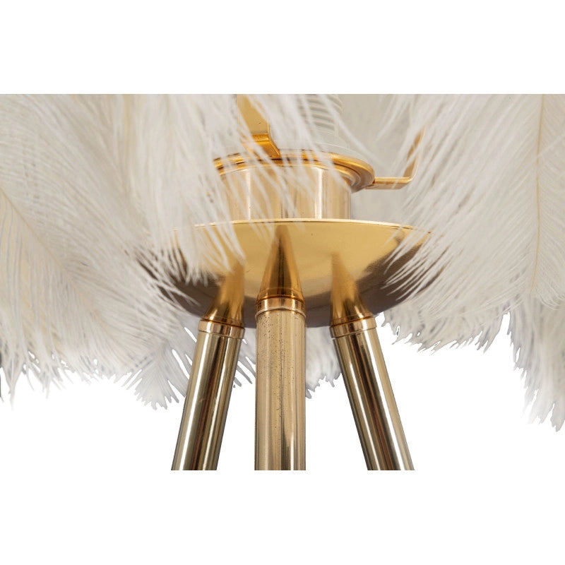 Lampadelle A Da Tavolo Feather Stand cm ø 40x60