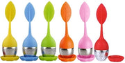 Infusore a Silicone per Tè - 6 pezzi - In acciaio inossidabile - Riciclabile e facile da pulire