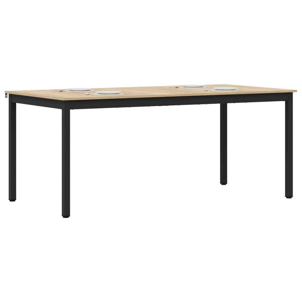 Tavoli da pranzo 2 pcs 180 x 90 x 75 cm Legno multistrato 3415379