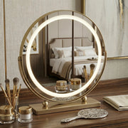 Specchio Led Make-up L.gold 40 Cm