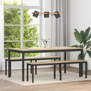 Tavoli da pranzo 2 pcs 180 x 90 x 75 cm Legno multistrato 3415379