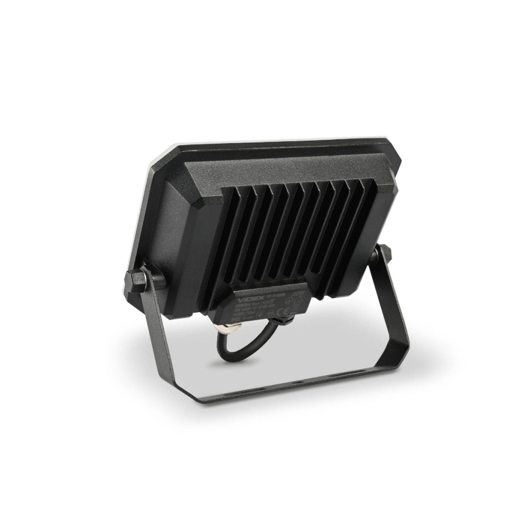Faro LED 30W 5000K 2400lm IP65 esterno nero Videx FLOOD