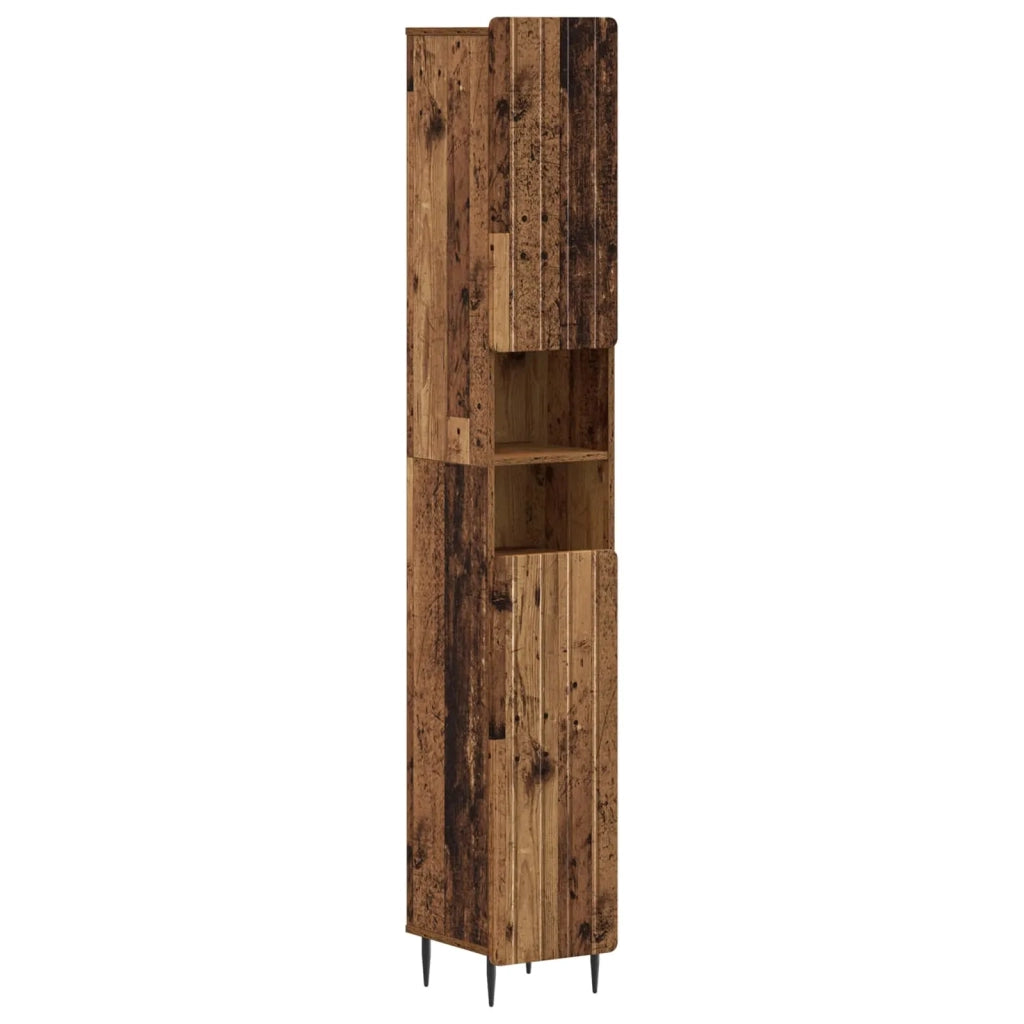 Set di armadietti da bagno in 3 pezzi ZWOLLE 3417844