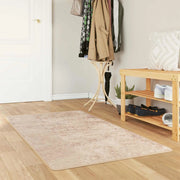 Runner Tappeto MARSA Beige 80 x 150 cm Poliestere e PVC 42023082