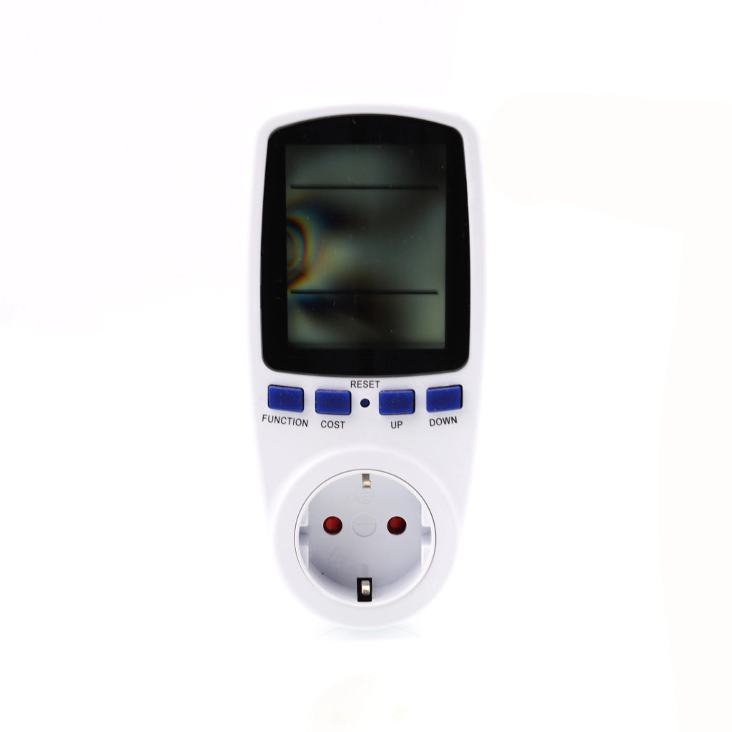 Misuratore di Consumo Elettrico – Display Grande 60x50mm | Precisione 1%, Max 3680W