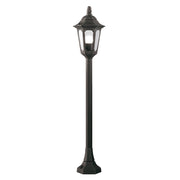 Lampione da esterno nero E27 60W Parish Mini Elstead