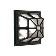 Plafoniera esterna Chapel Elstead E27 nera IP44 60W