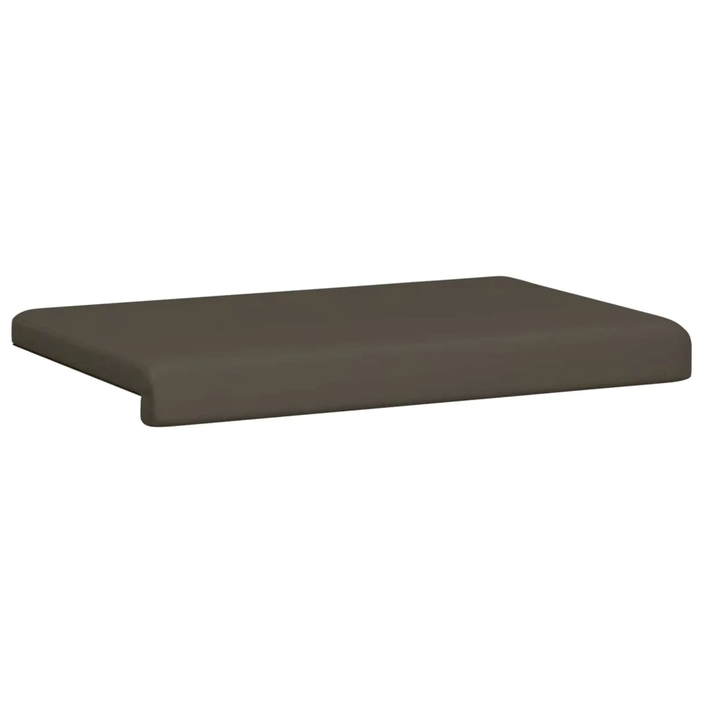 Cuscino per panchina Similpelle Grigio Profondità 35 cm 42043190