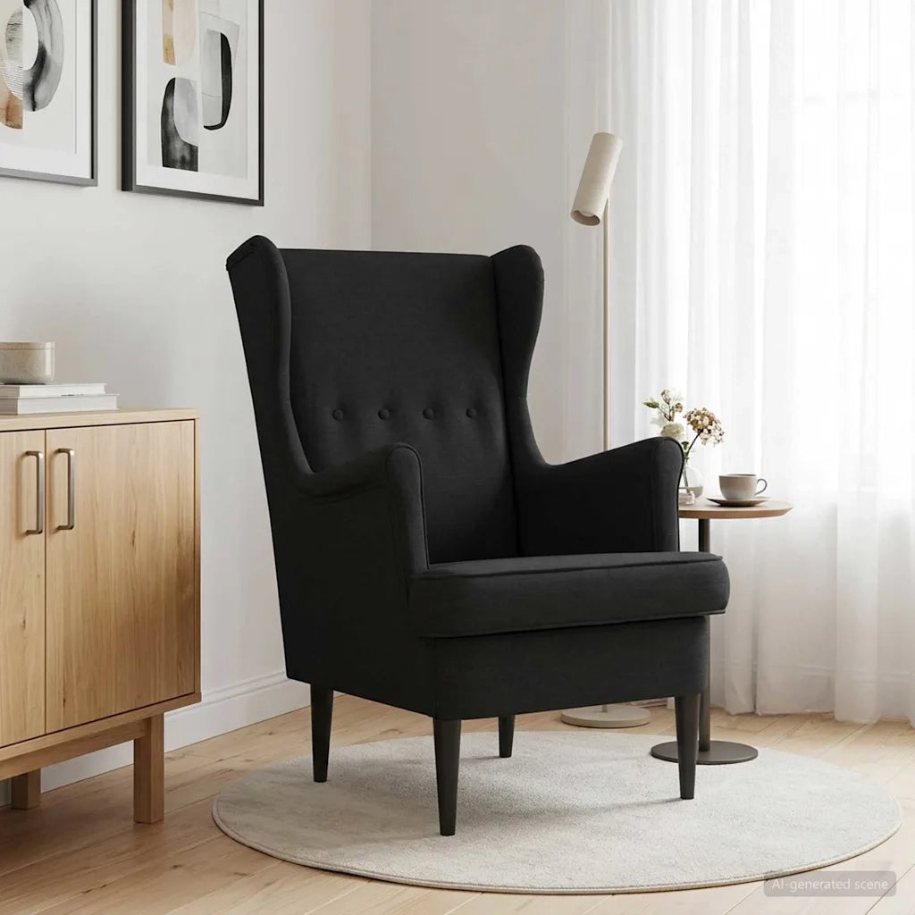 Poltrona Nero Tessuto 42029884