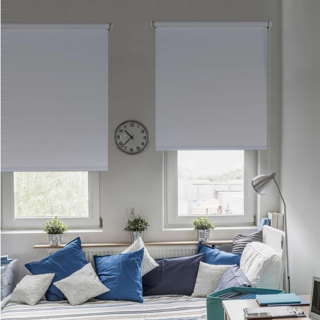 Tenda a rullo oscurante Moon Bianco 60x180 cm