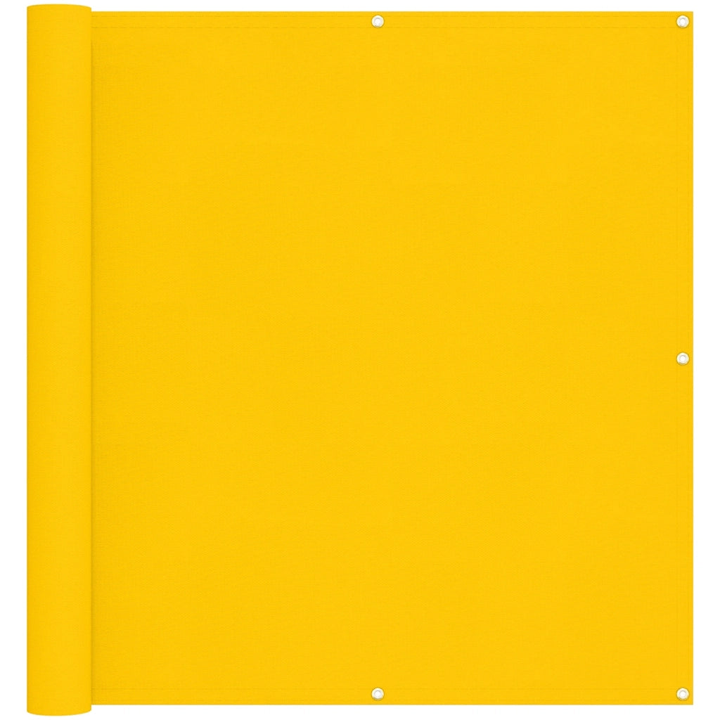 Schermo da balcone Giallo 110 x 400 cm Tessuto Oxford 42030801