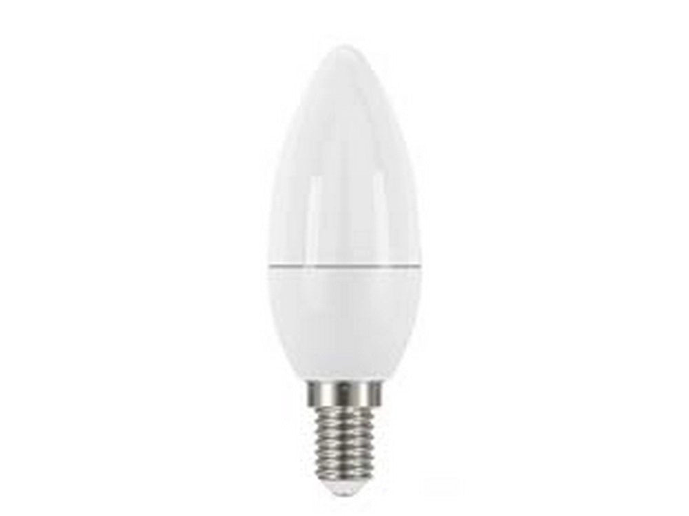 10pz lampada led oliva opale e14   - 5.4w - 4000°k natur.- 470 lm - 280° - 35x10 cod:ferx.fer339445