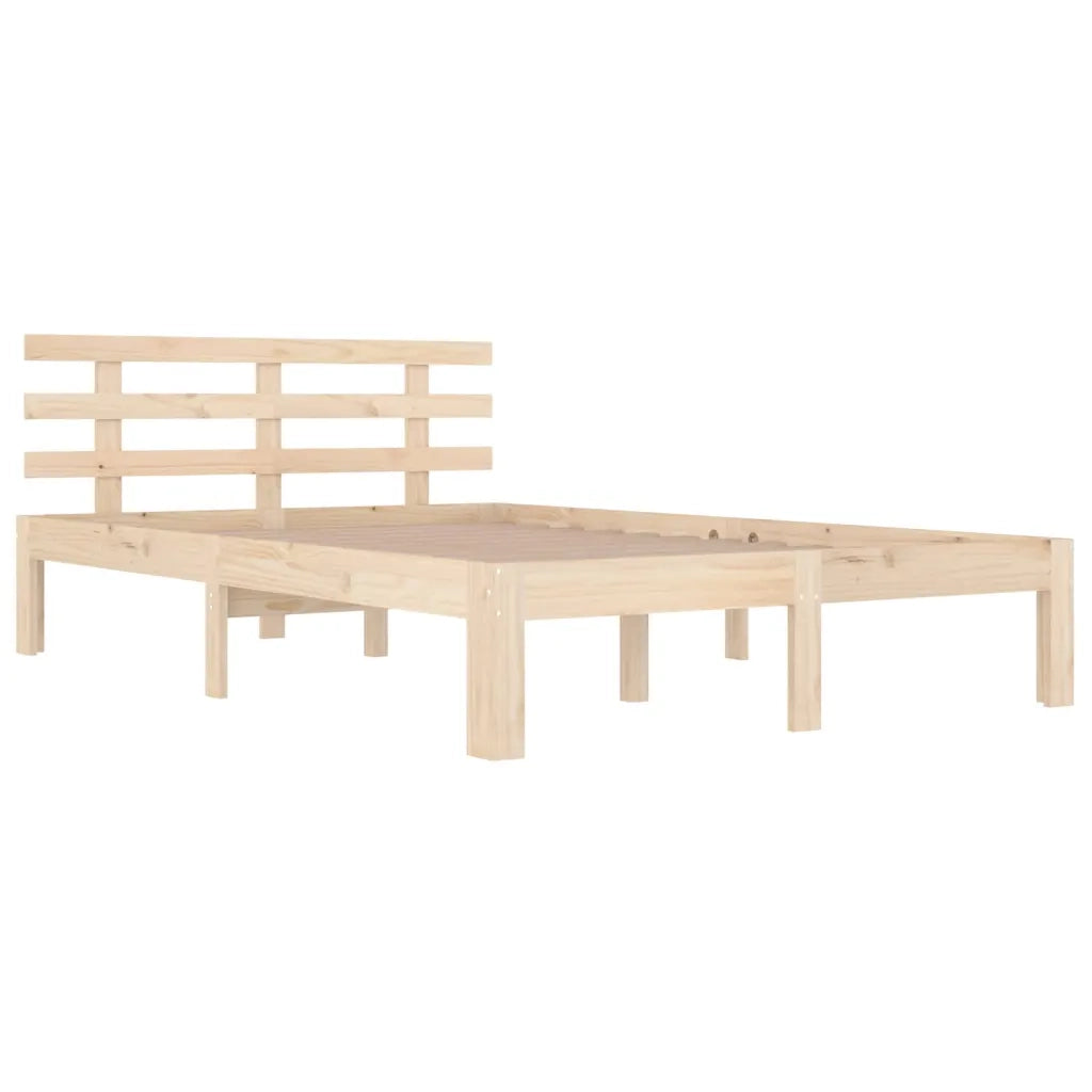Giroletto senza Materasso in Legno Massello 200x200 cm