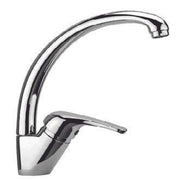 Miscelatore Lavello Bocca Alta  con Canna Orientabile Cromato serie PEGASO