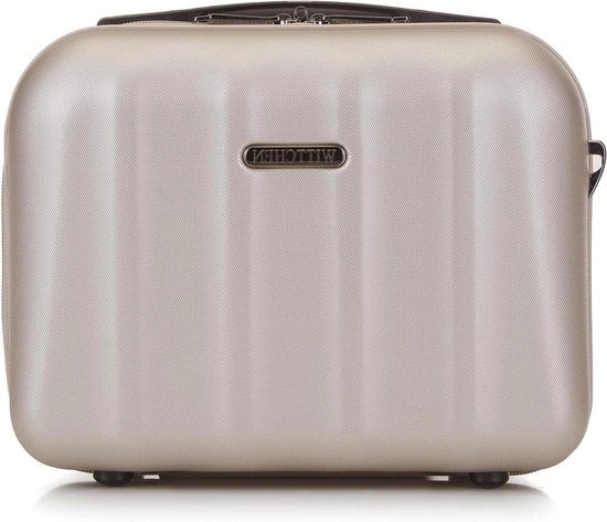 Porta bagno per viaggio - Pratico e ampio - 1 pezzo - Nero - Impermeabile