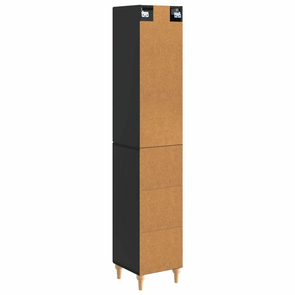 Set di armadi 2 pcs Nero Legno ingegnerizzato 3416449