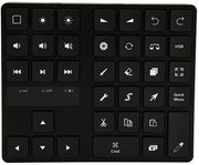 Tastiera Ergonomica Compacta Illuminata per Procreate e OS X - Interfaccia Facile da Usare - Tastiera con Comandi Rapidi