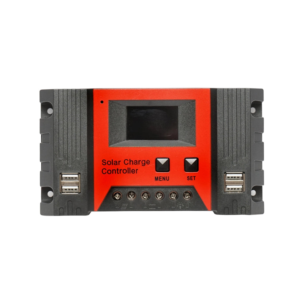 Regolatore di tensione PWM per pannello solare 20A 12V/24V 4 porte USB (12V=260W) (24V=520W) max. 50V
