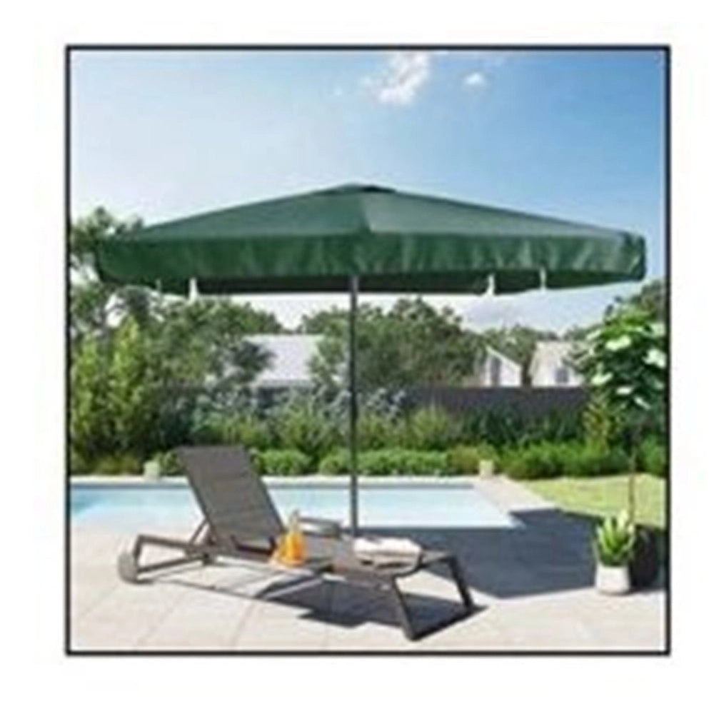 Trade Shop - Ombrellone Da Giardino 3x4 Mt Arredo Esterno Balcone Terrazzo Patio Verde 223235 -