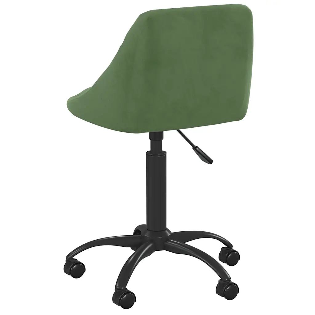 Sedia da Pranzo Grigio Scuro in Velluto 335363