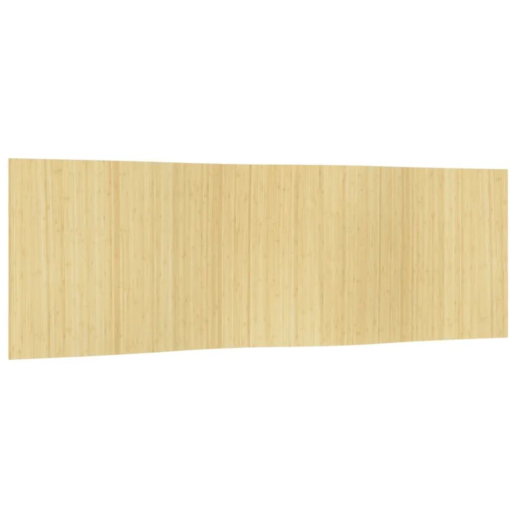 Divisorio Ambienti Naturale Chiaro Larghezza 600 cm Altezza 165 cm in Bambù 377007